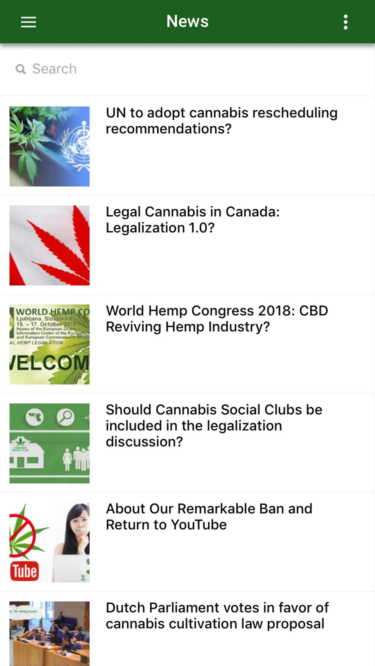 Cannabis News Network | Indus Appstore | Screenshot