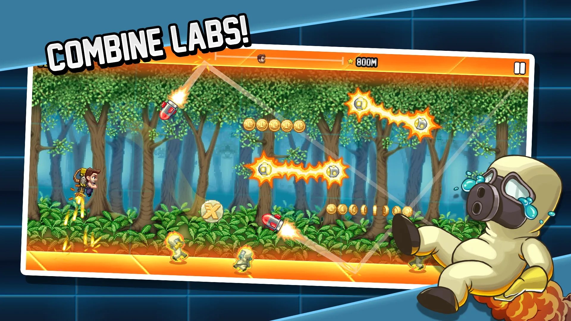 Jetpack Joyride Test Labs | Indus Appstore | Screenshot