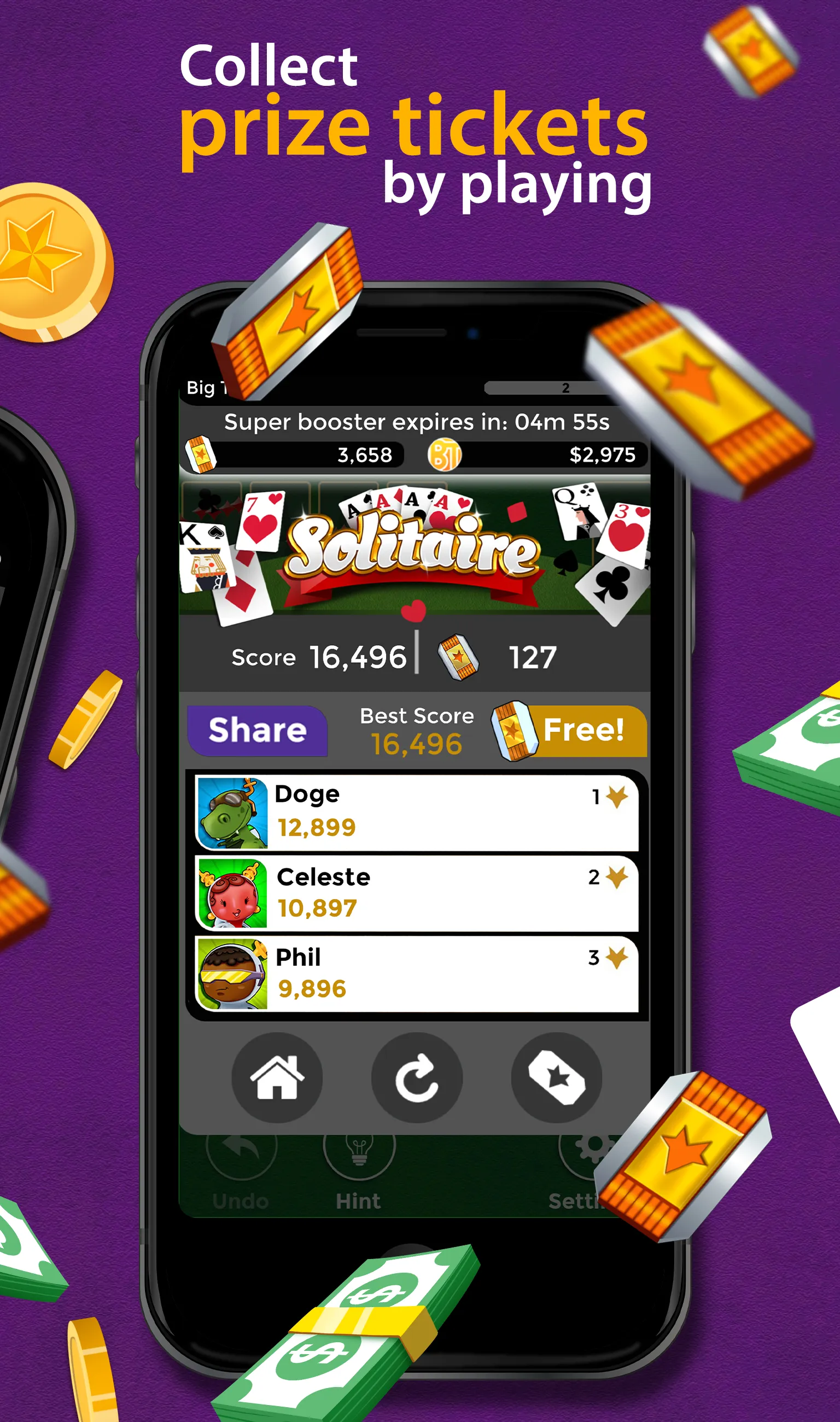 Solitaire - Make Money | Indus Appstore | Screenshot