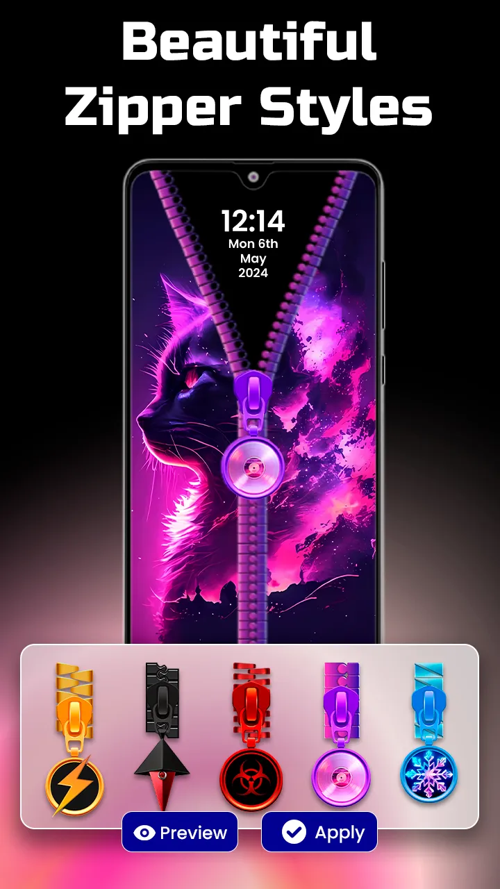 Zip Screen Lock Wallpapers App | Indus Appstore | Screenshot