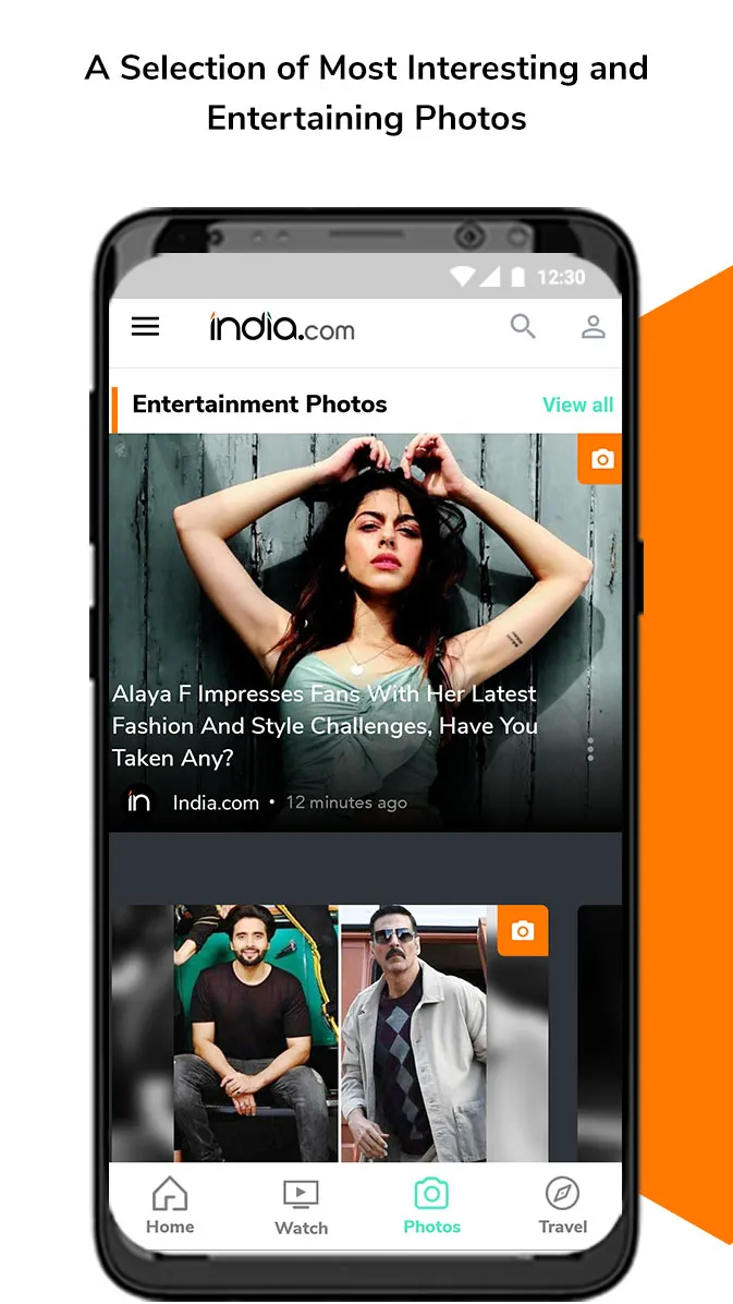 India.com: Top News & Live TV | Indus Appstore | Screenshot