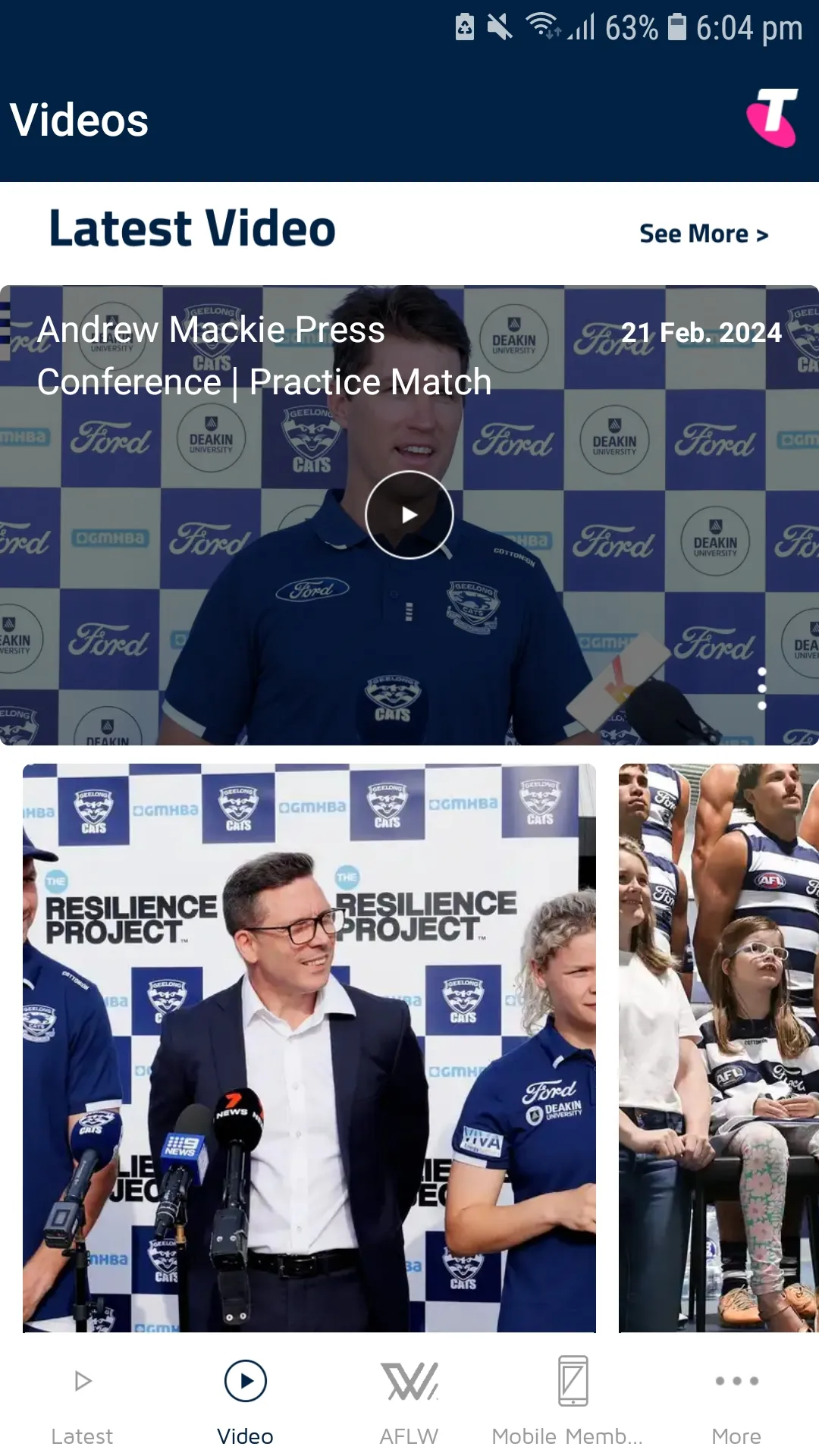 Geelong Cats Official App | Indus Appstore | Screenshot