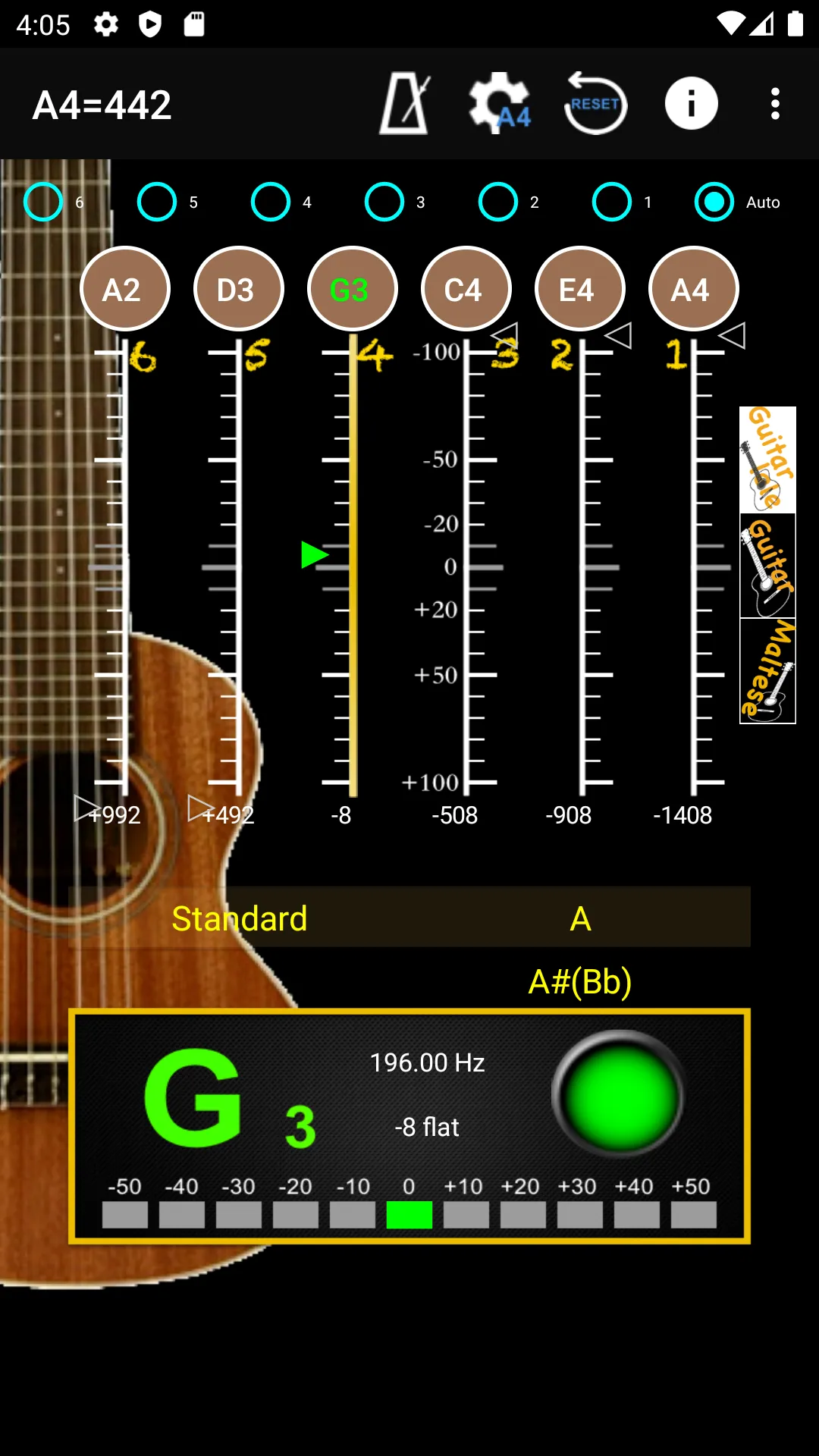 GuitarTuner - Tuner for Guitar | Indus Appstore | Screenshot