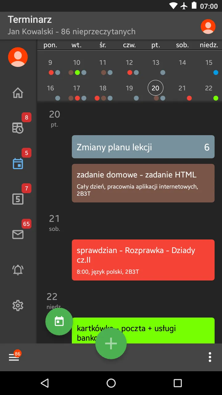 Szkolny.eu - E-dziennik | Indus Appstore | Screenshot