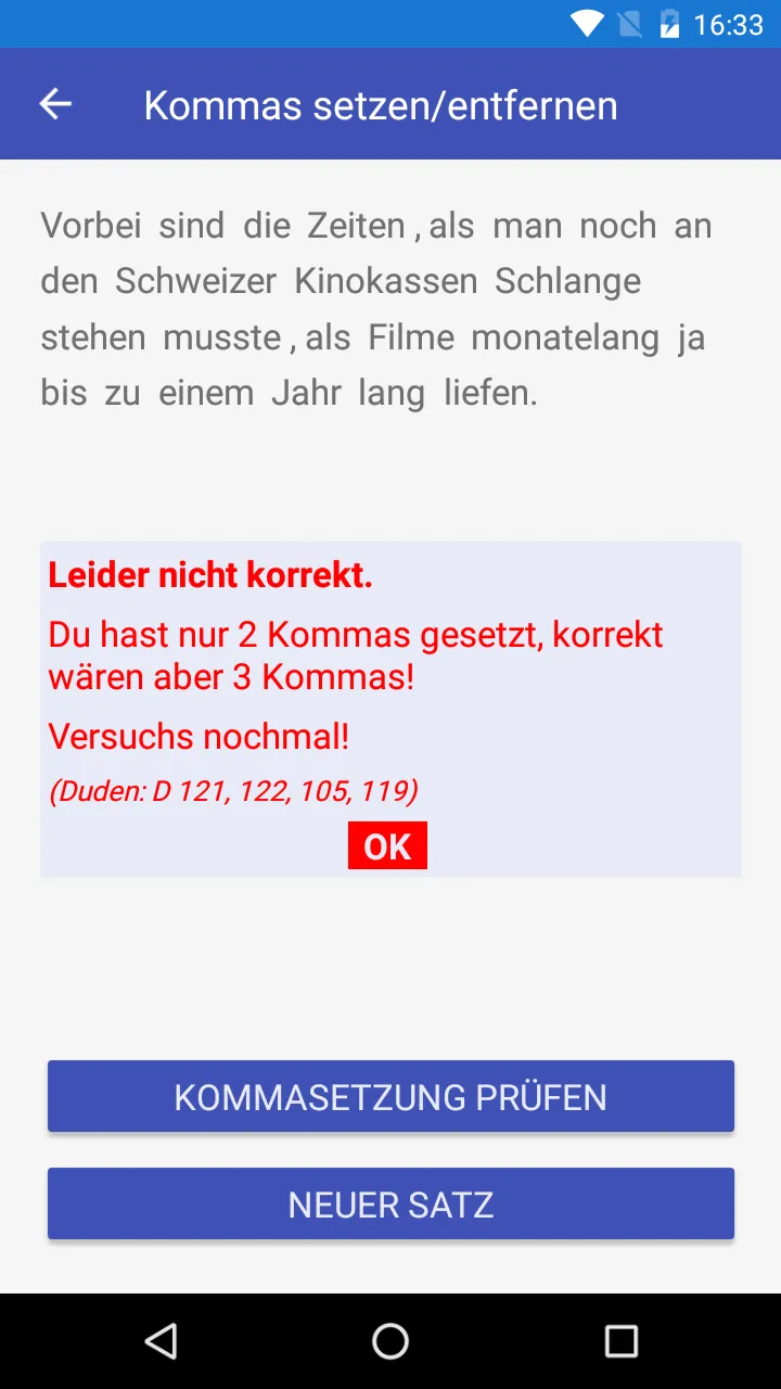 Kommaregeln Deutsch | Indus Appstore | Screenshot