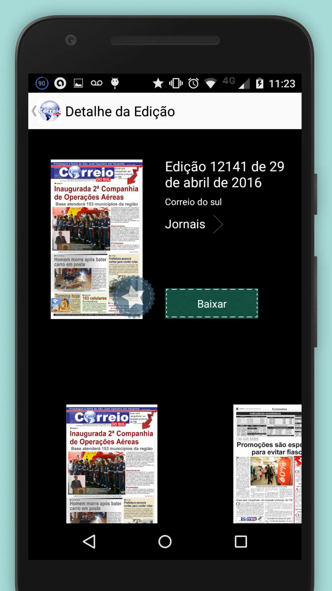 Jornal Correio do Sul | Indus Appstore | Screenshot