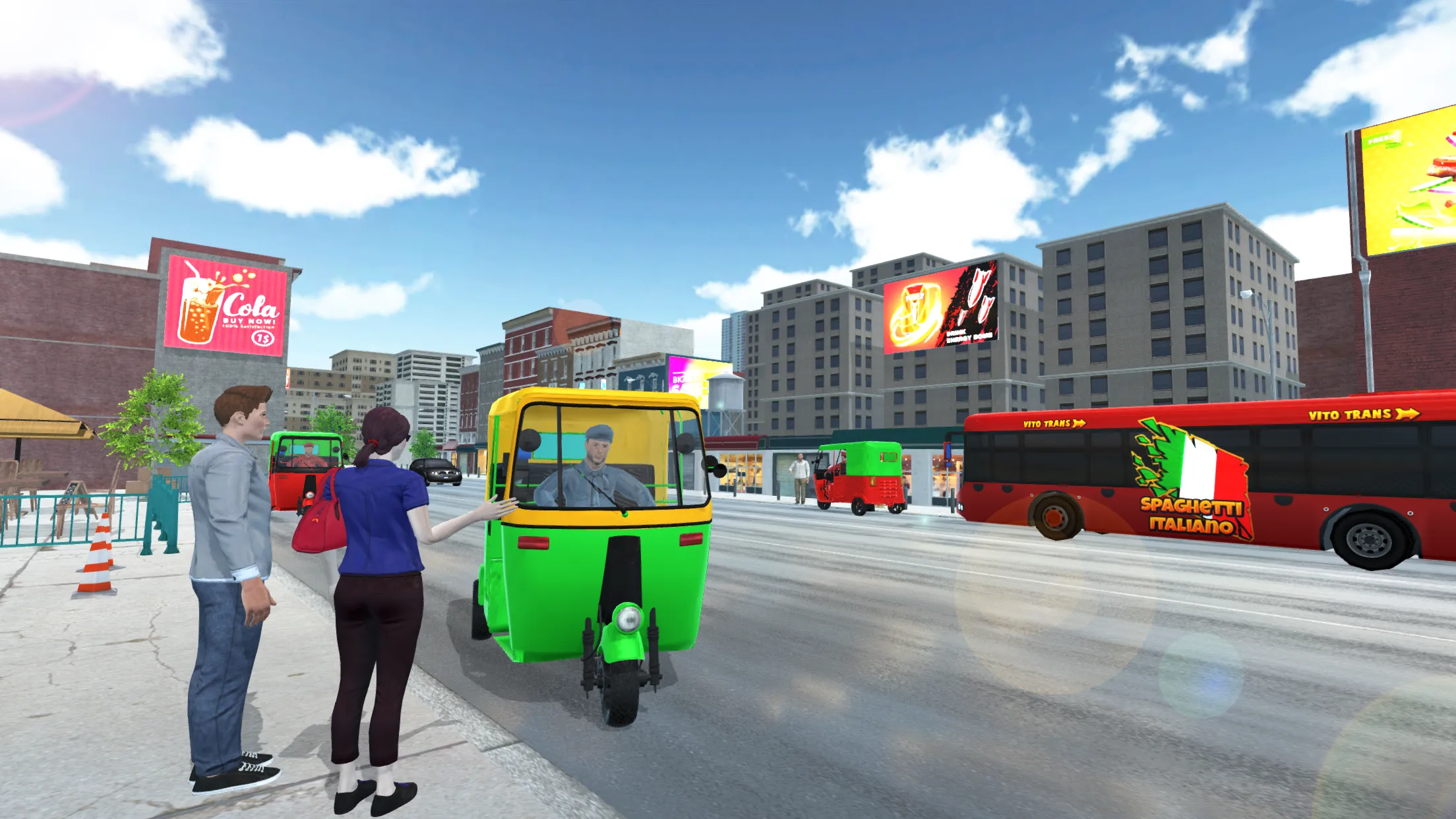 Tuk Tuk 3D: Auto Rickshaw Game | Indus Appstore | Screenshot