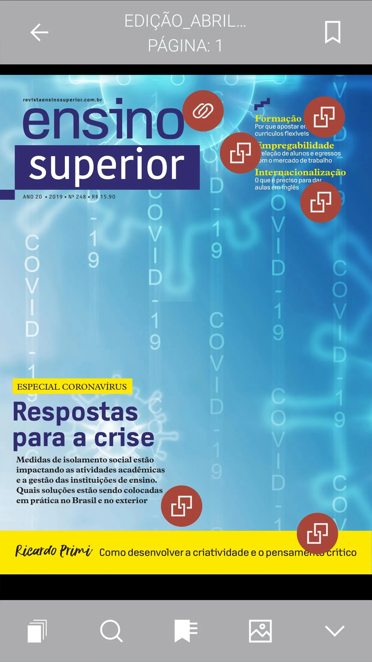 Revista Ensino Superior | Indus Appstore | Screenshot