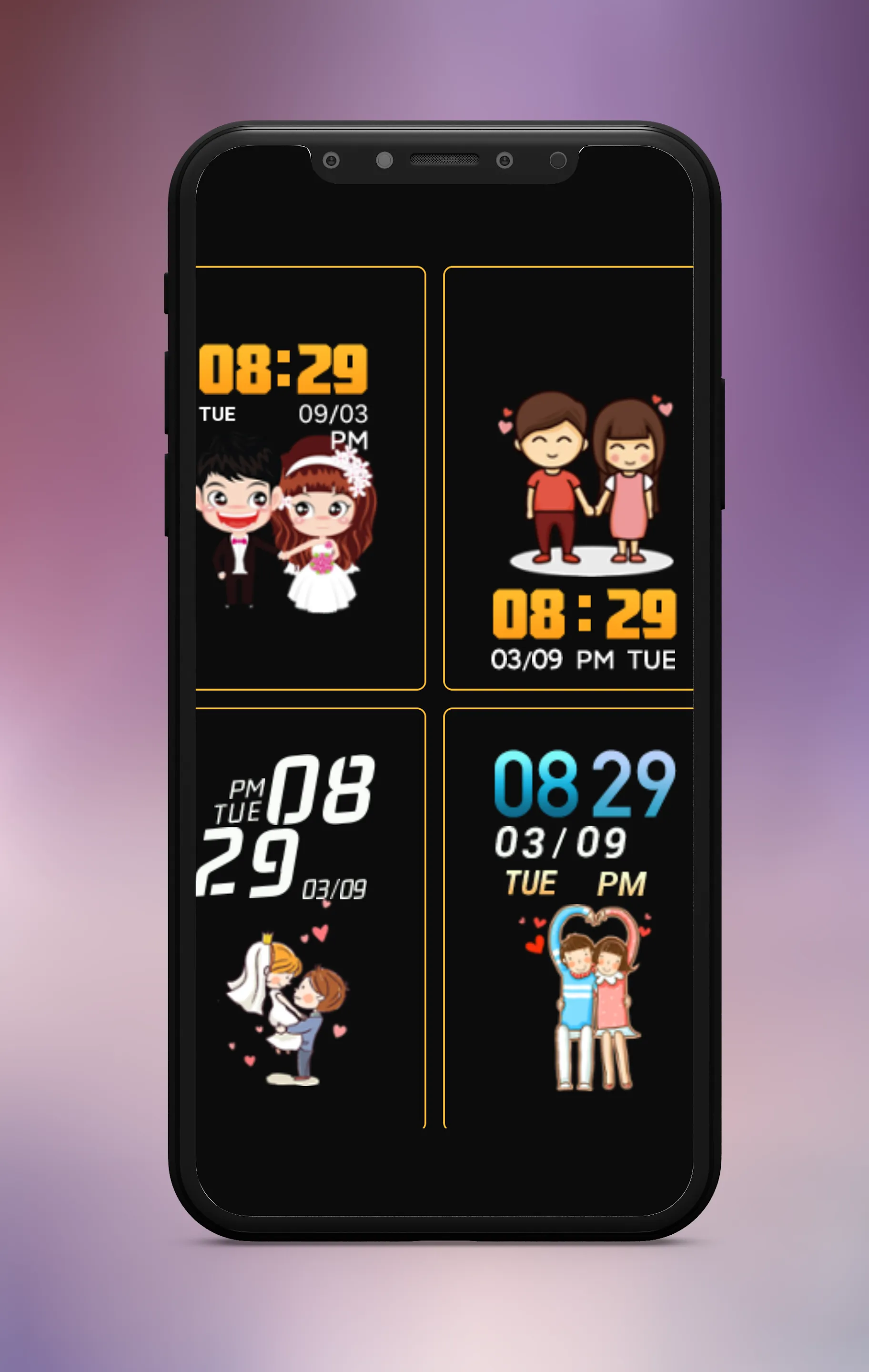 Cute Clock Widget | Indus Appstore | Screenshot