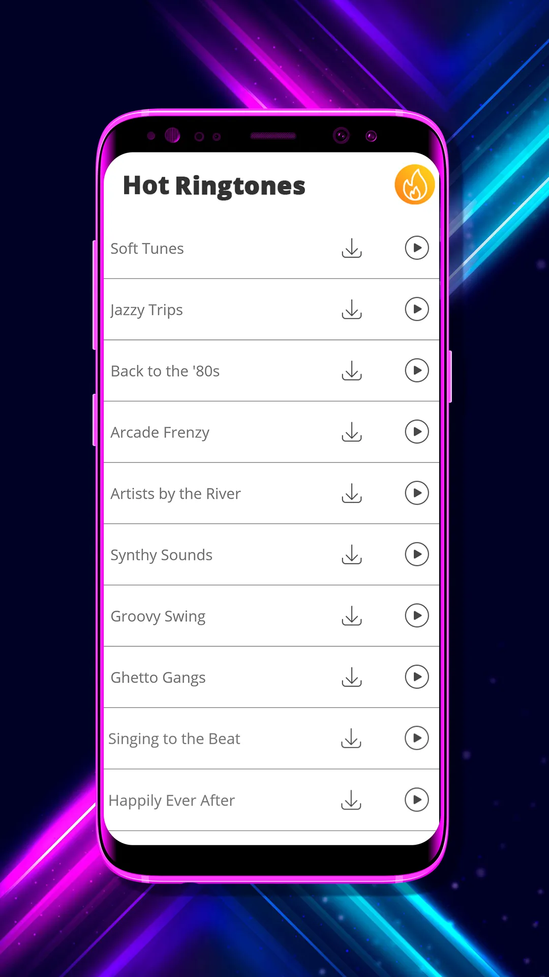 Ringtones and Text Tones | Indus Appstore | Screenshot