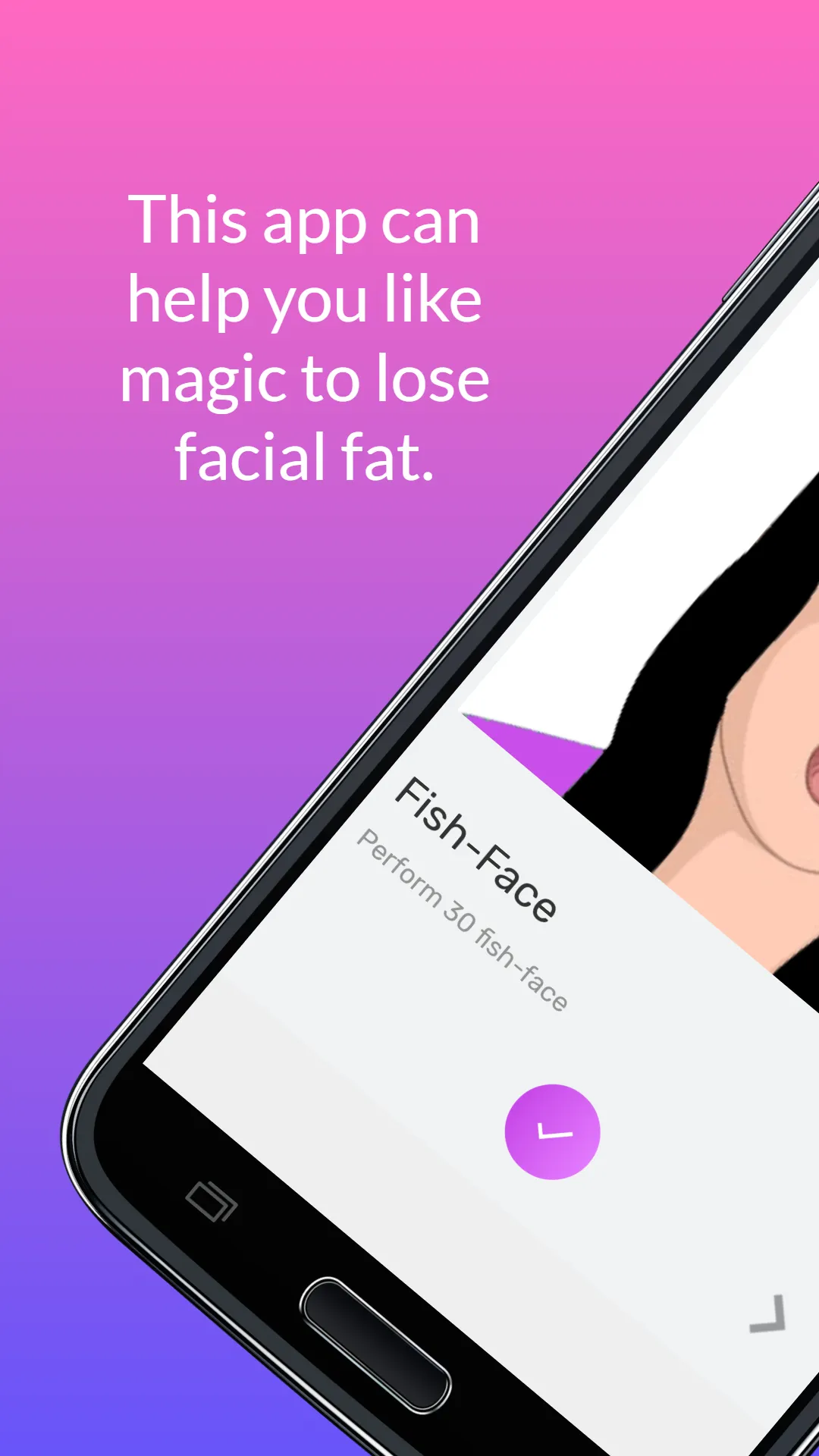 Chubby Cheeks Exercises | Indus Appstore | Screenshot