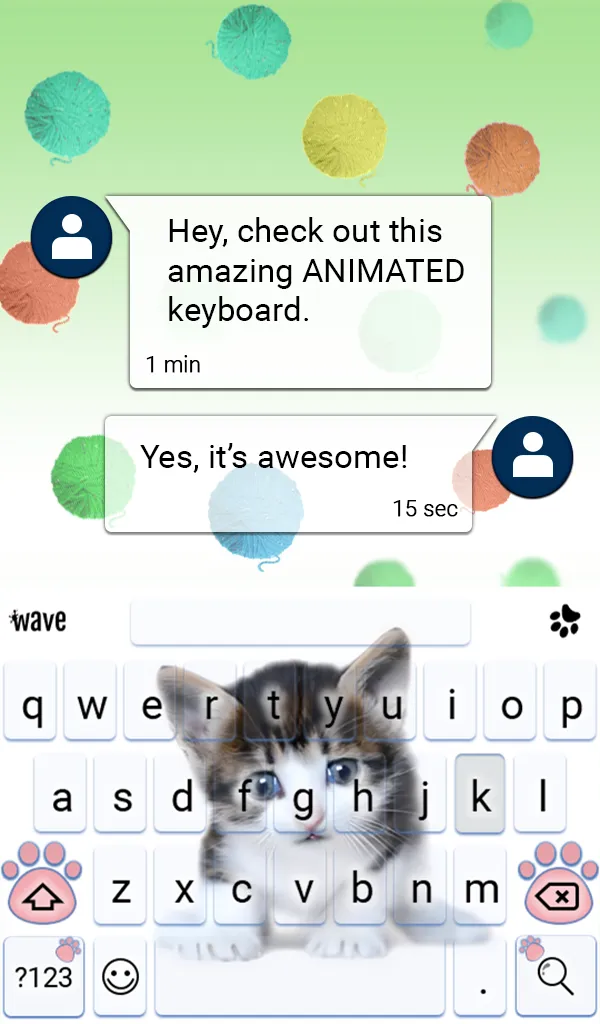 Meow Keyboard & Wallpaper | Indus Appstore | Screenshot