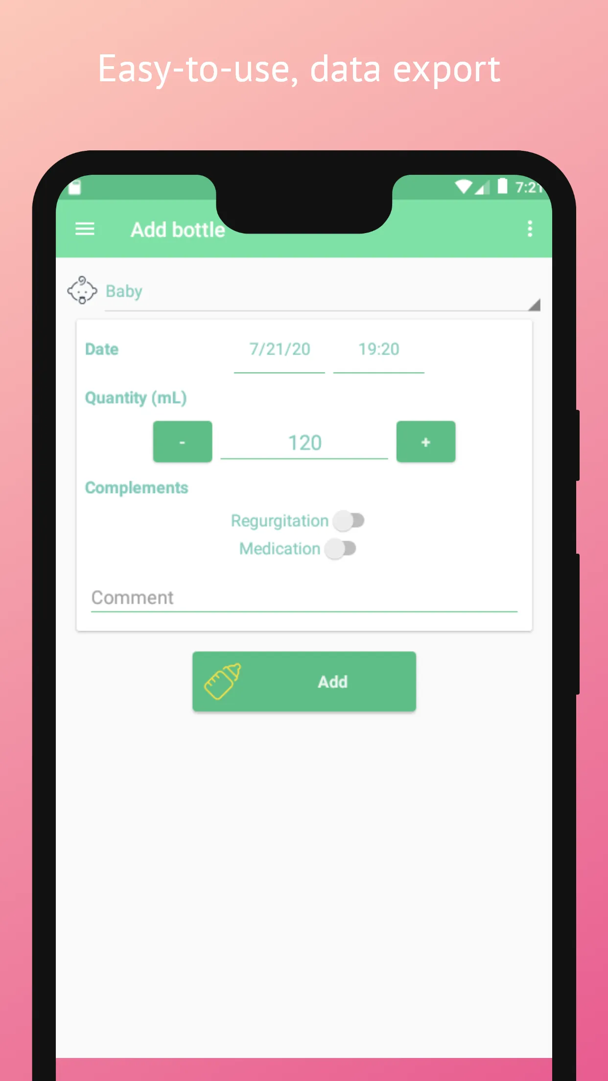 Baby Tracking / Baby's Diary | Indus Appstore | Screenshot