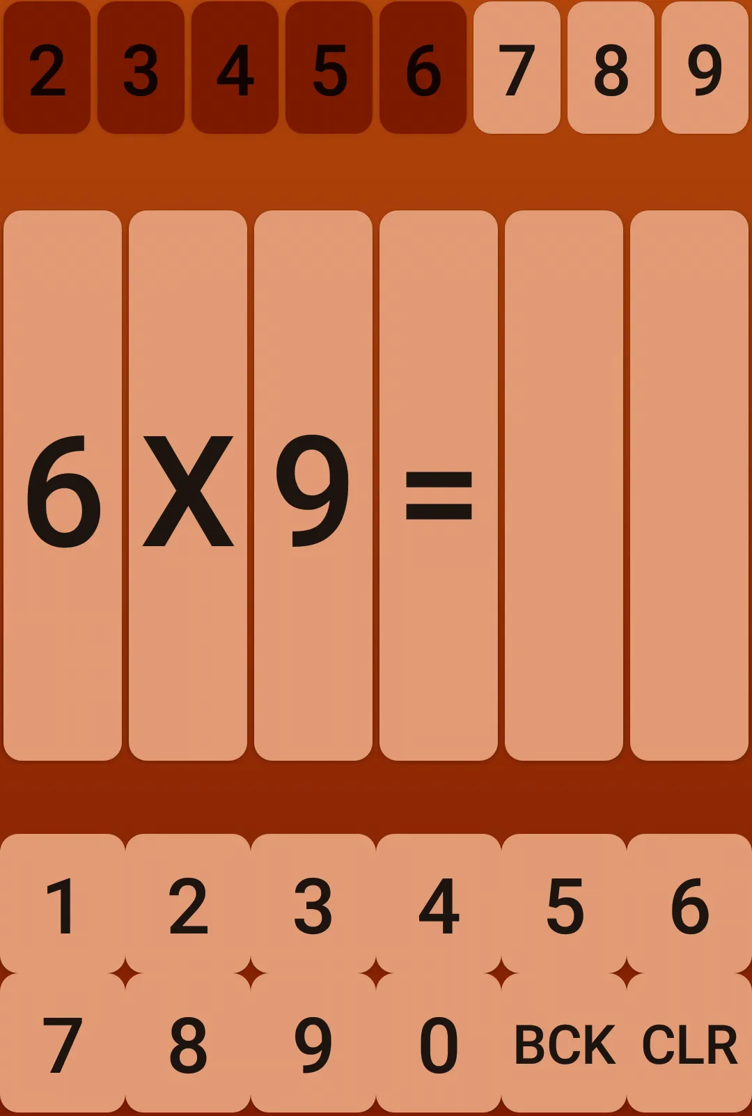 Multiplication Tables | Indus Appstore | Screenshot