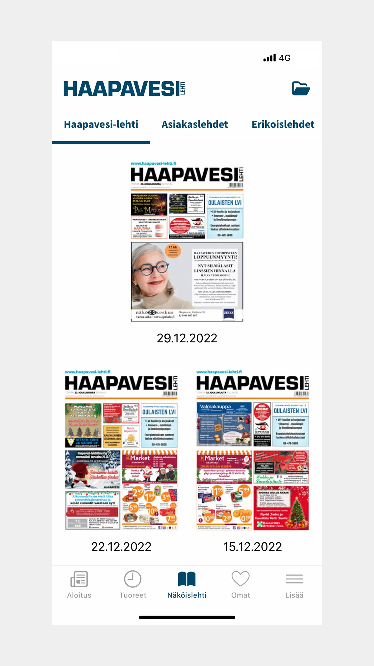 Haapavesi-lehti | Indus Appstore | Screenshot