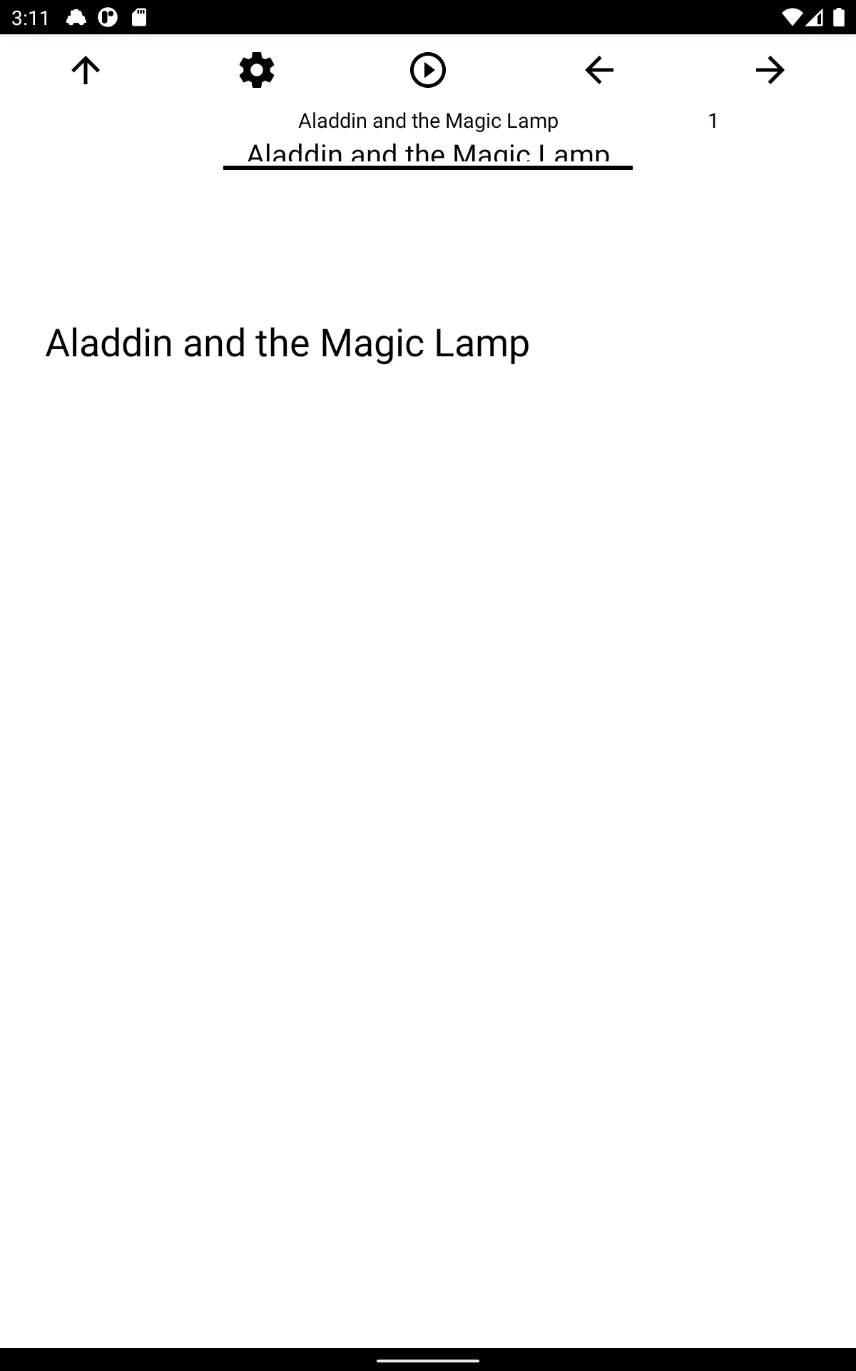 Book, Aladdin and the Magic La | Indus Appstore | Screenshot