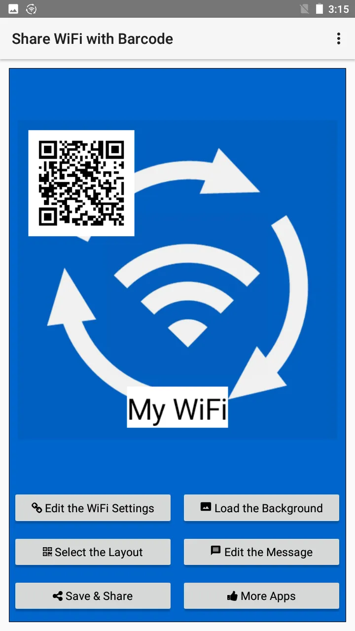 Share WiFi with Barcode | Indus Appstore | Screenshot