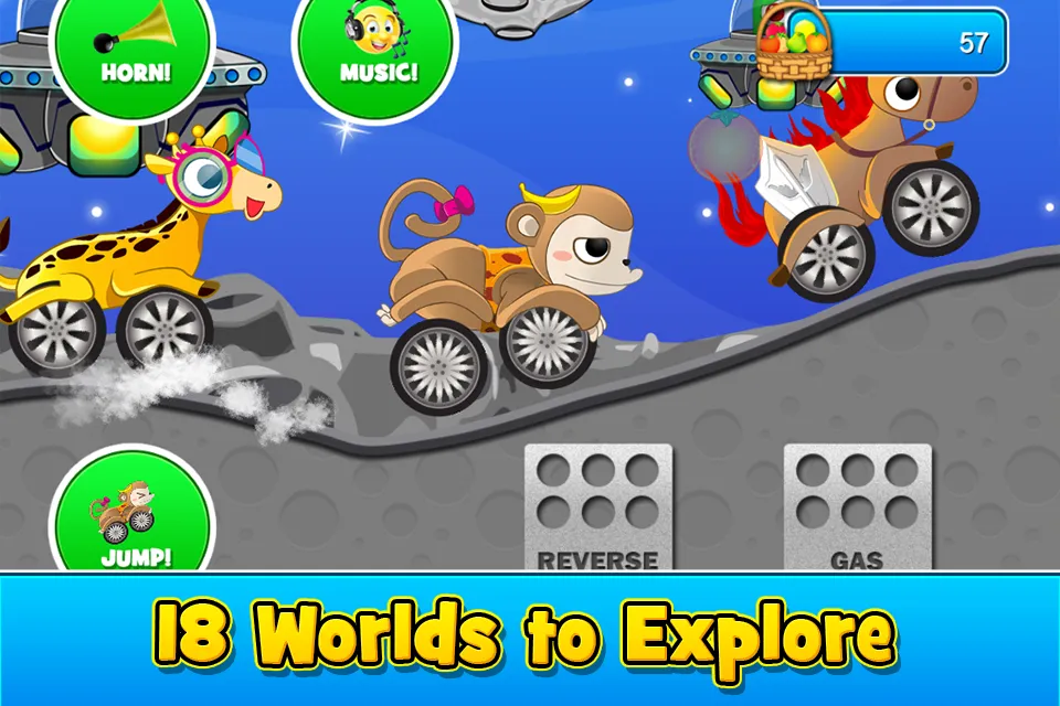 Animal Cars Kids Racing Game | Indus Appstore | Screenshot