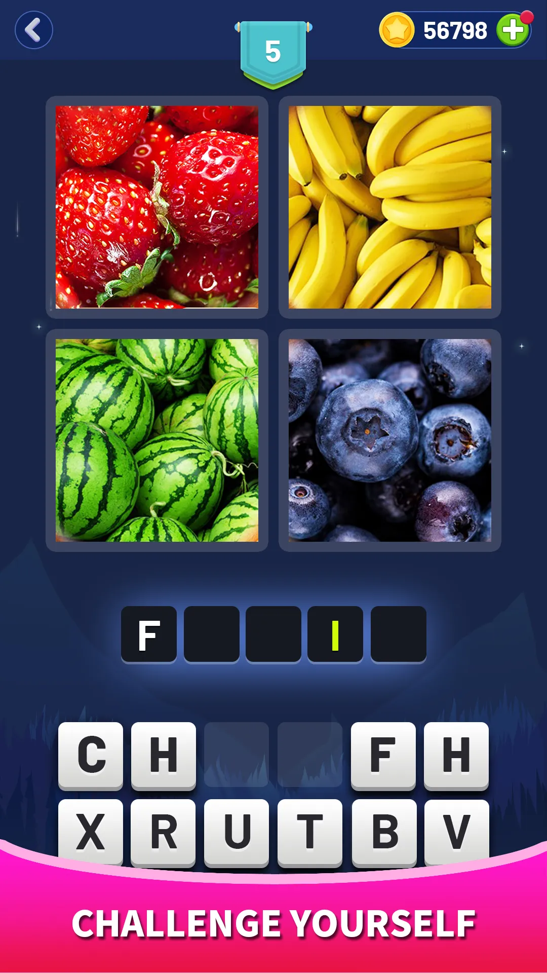 4 Pics Puzzles: guess word | Indus Appstore | Screenshot