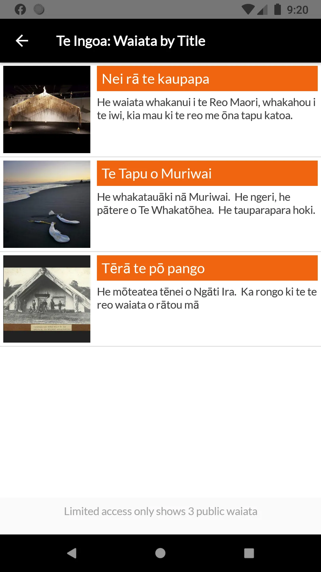 Whakatōhea Waiata | Indus Appstore | Screenshot