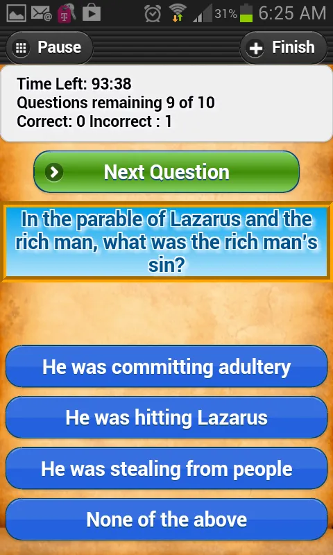 Bible Trivia Quiz, Bible Guide | Indus Appstore | Screenshot