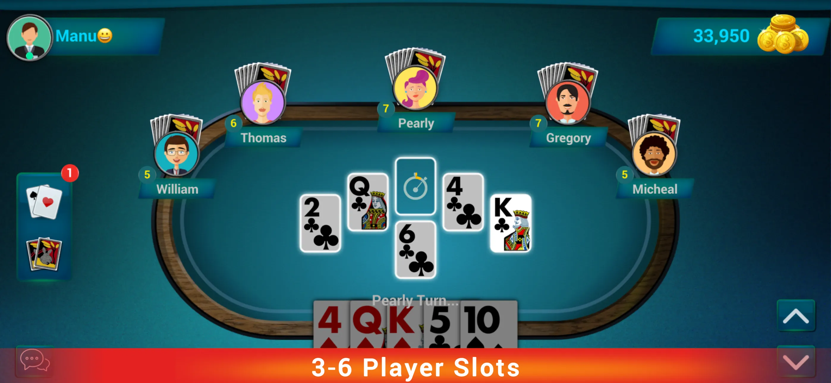 Donkey: Multiplayer Card Game | Indus Appstore | Screenshot