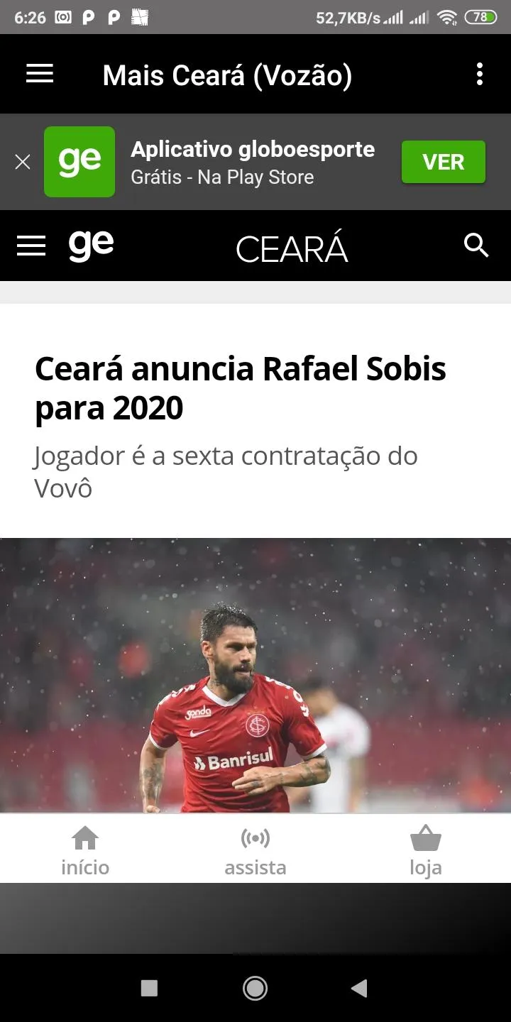 Mais Ceará o Vozão | Indus Appstore | Screenshot