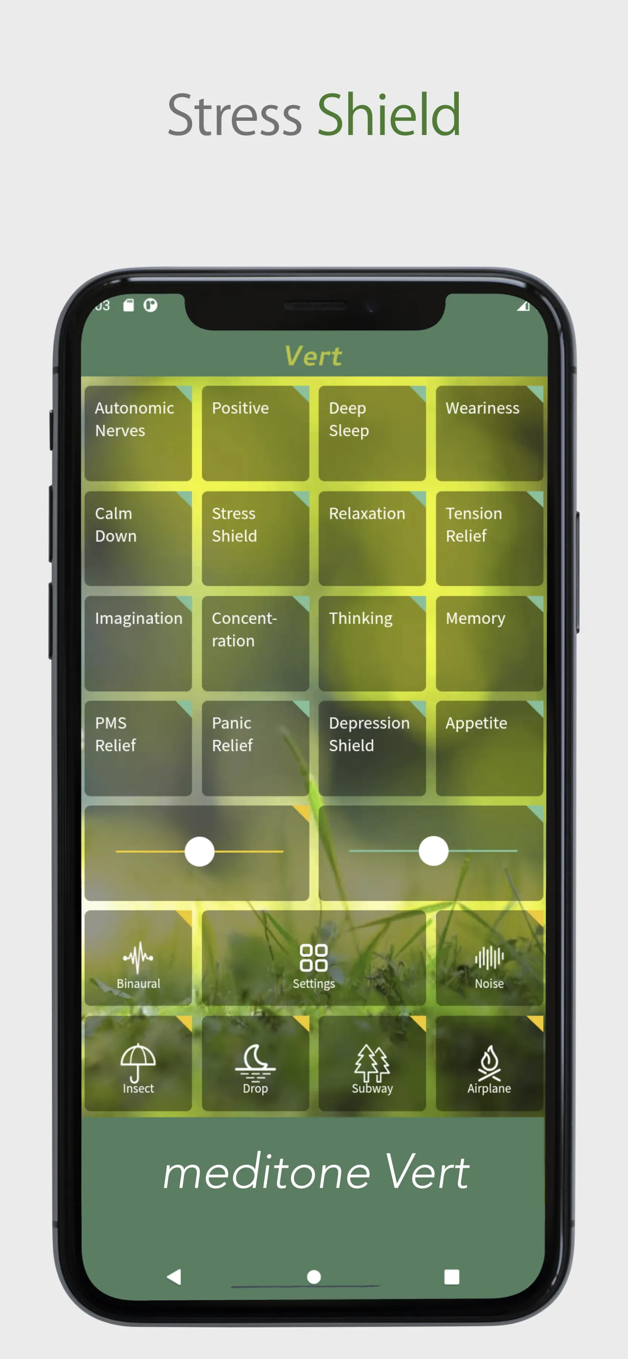 meditone® Vert | Indus Appstore | Screenshot