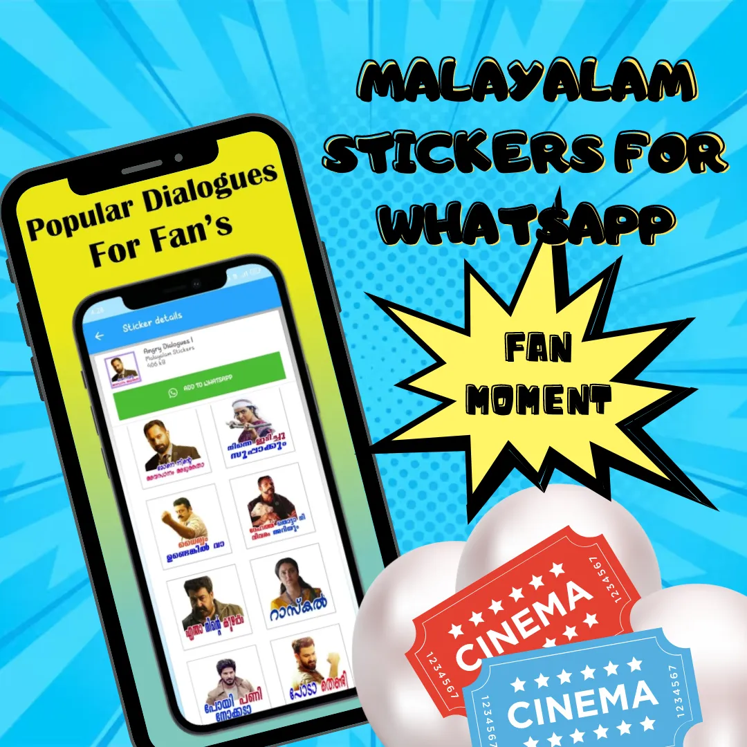 Malayalam WAStickers for Chat | Indus Appstore | Screenshot