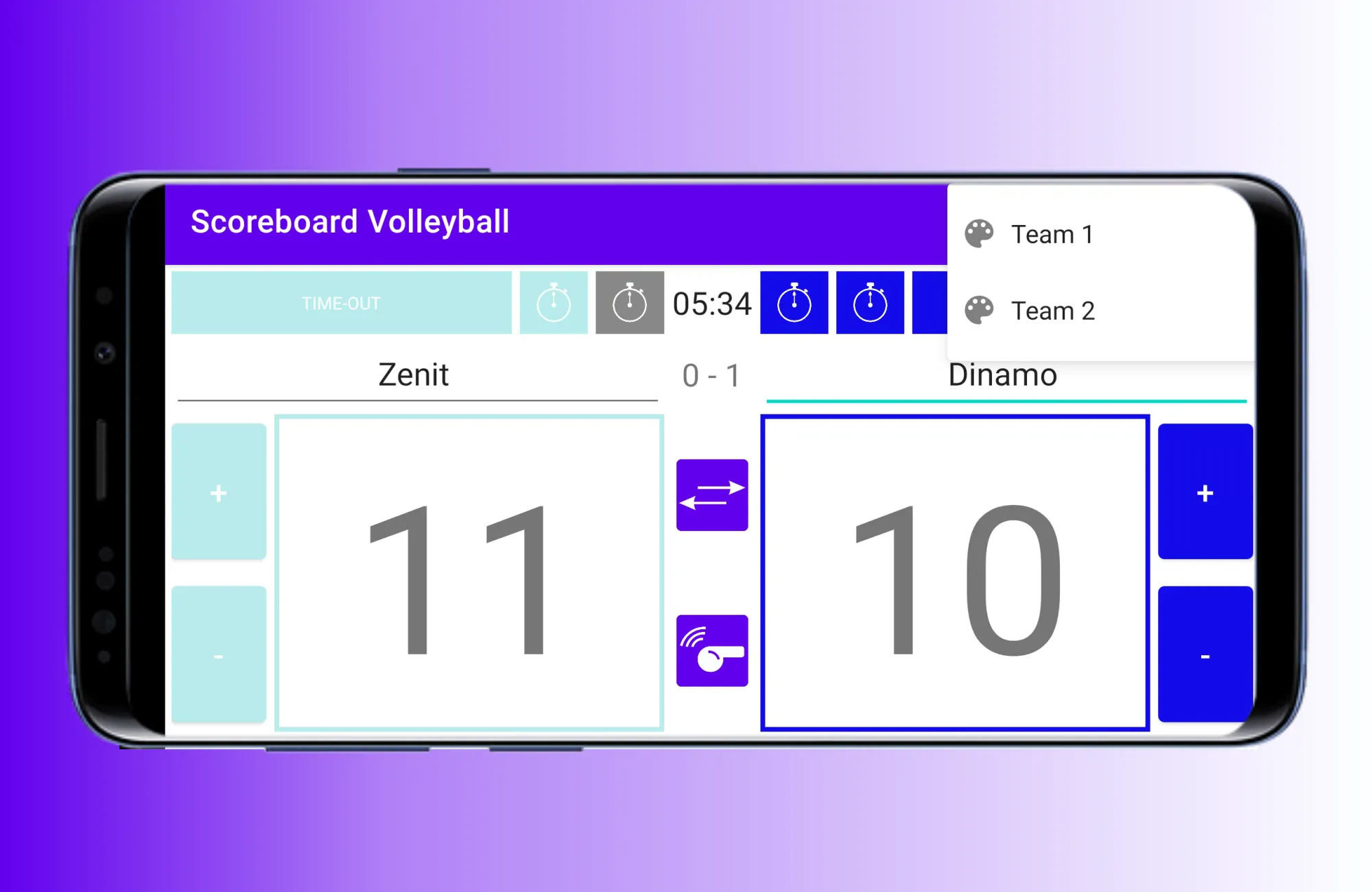 Scoreboard Volleyball | Indus Appstore | Screenshot