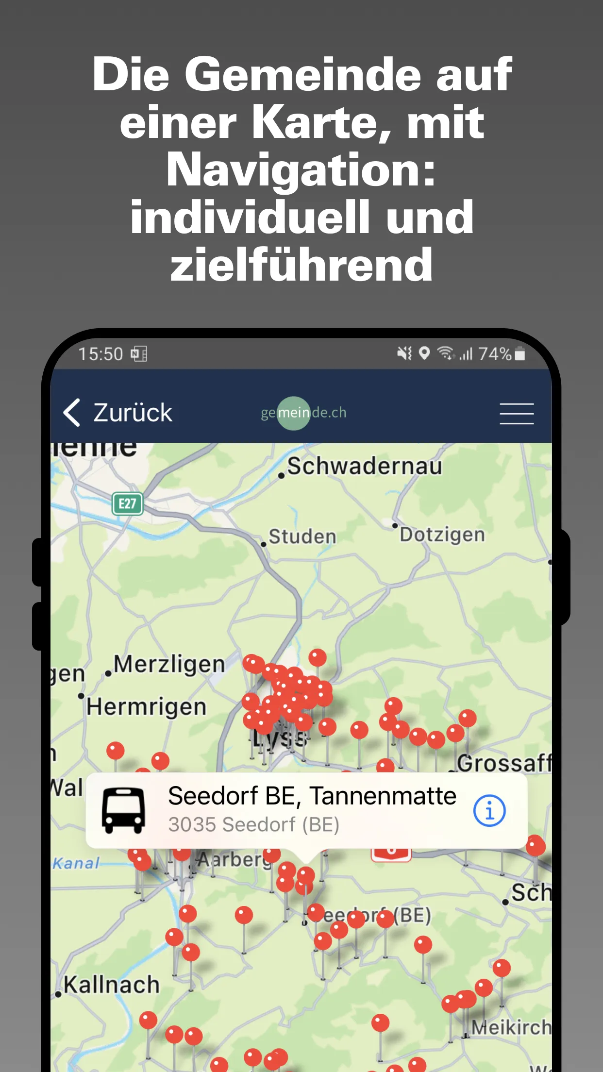 Gemeinde.ch | Indus Appstore | Screenshot