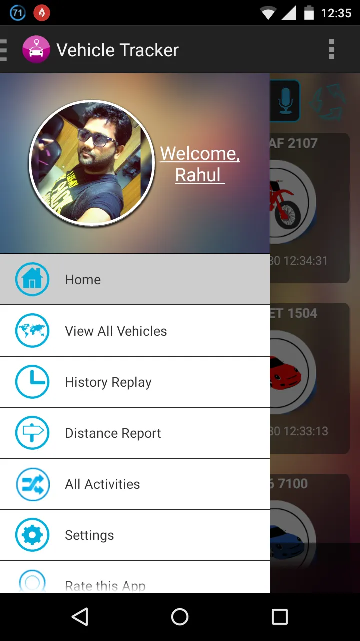 Vehicle Tracker | Indus Appstore | Screenshot