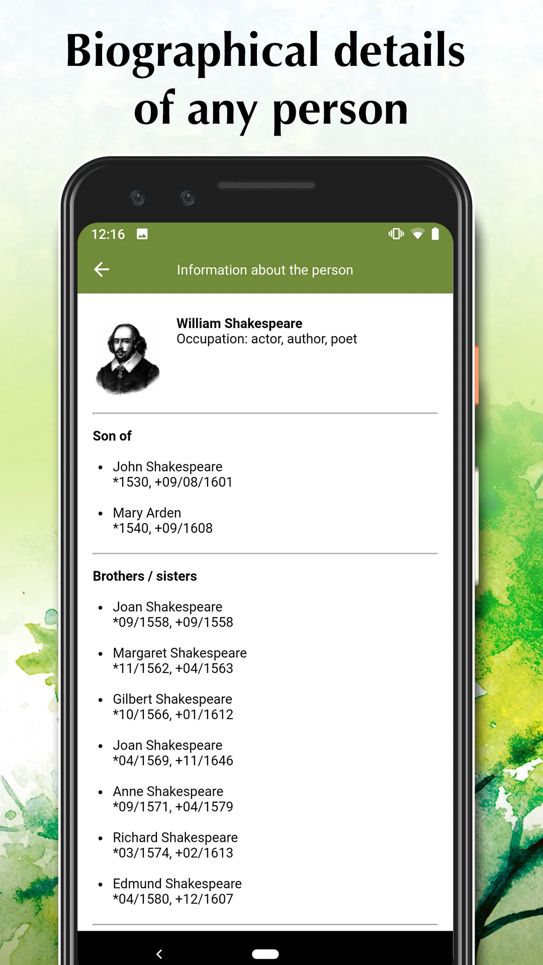 Family Tree Explorer Viewer | Indus Appstore | Screenshot