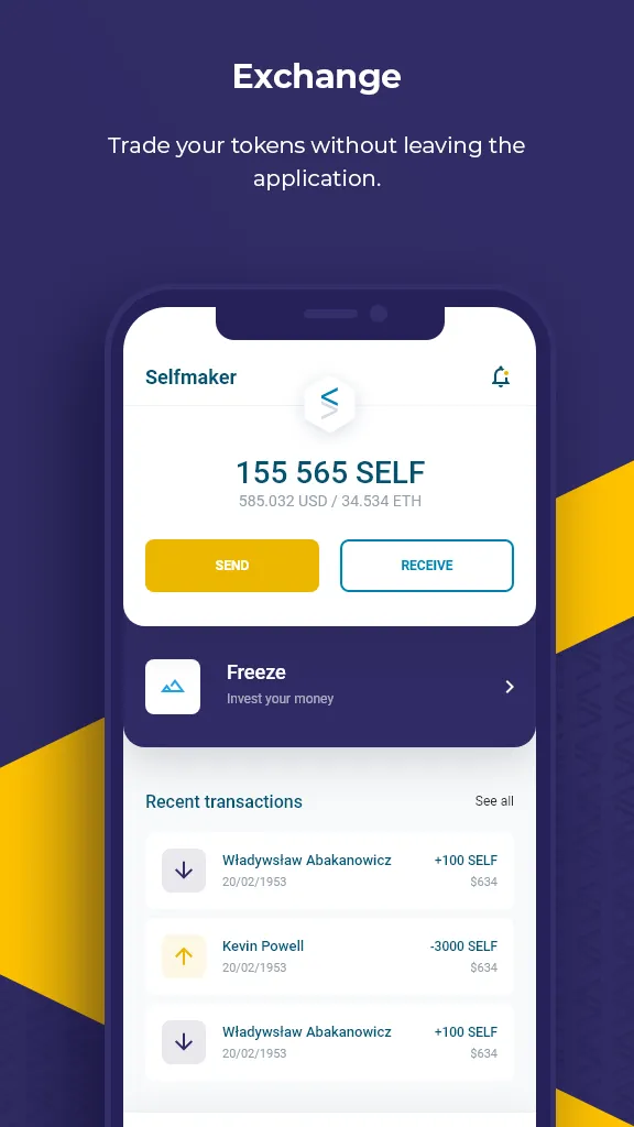 SelfWallet | Indus Appstore | Screenshot