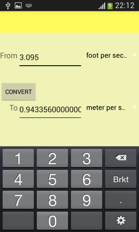 Velocity Converter | Indus Appstore | Screenshot