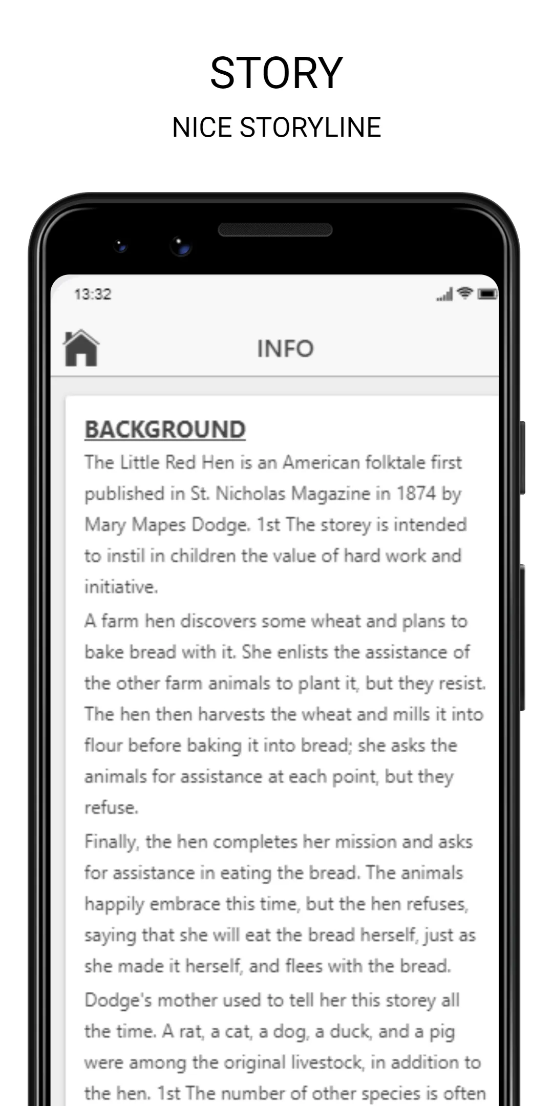 THE LITTLE RED HEN | Indus Appstore | Screenshot