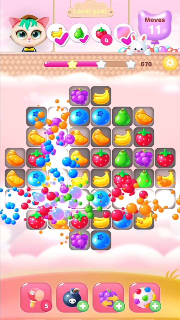 Fruit Swipe Puzzle | Indus Appstore | Screenshot