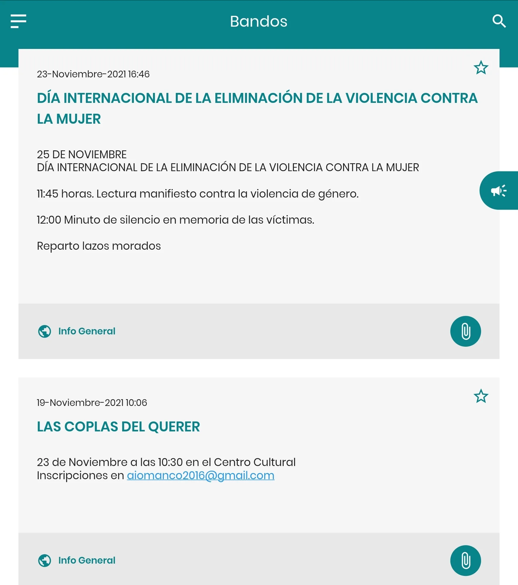 Valdepiélagos Informa | Indus Appstore | Screenshot