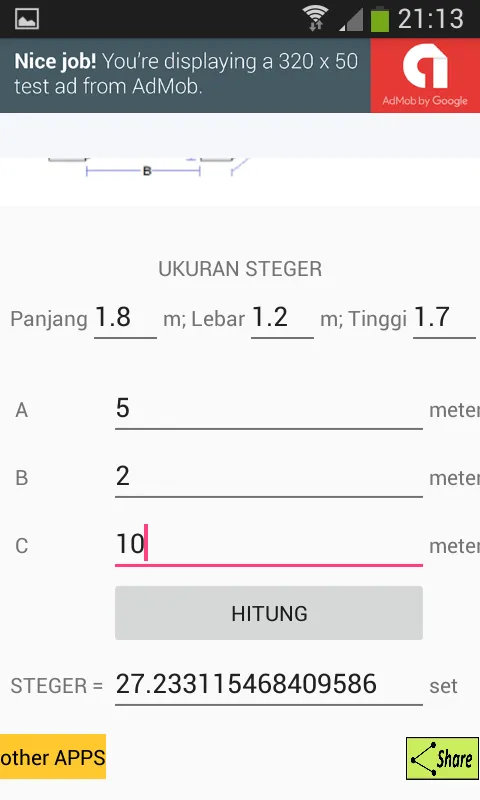 Hitung Steger | Indus Appstore | Screenshot