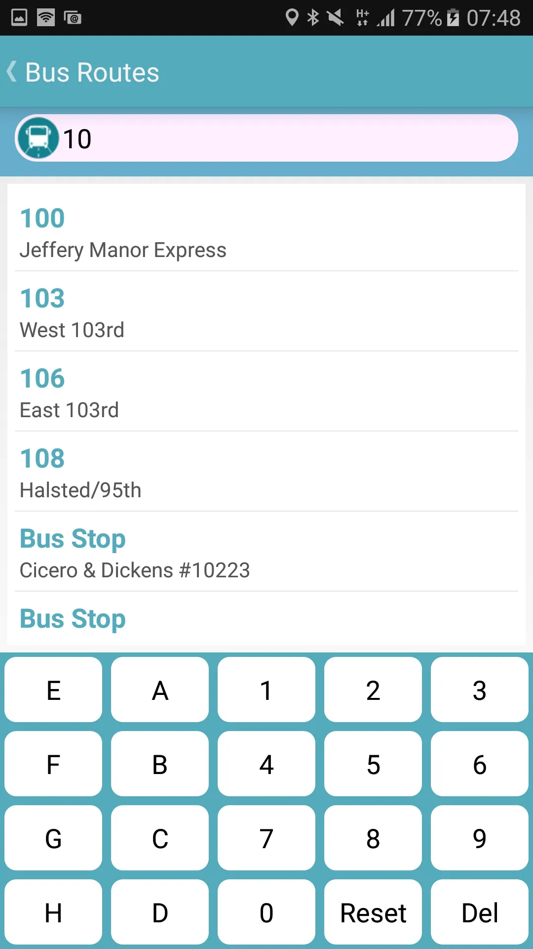 Chicago Bus Tracker (CTA) | Indus Appstore | Screenshot