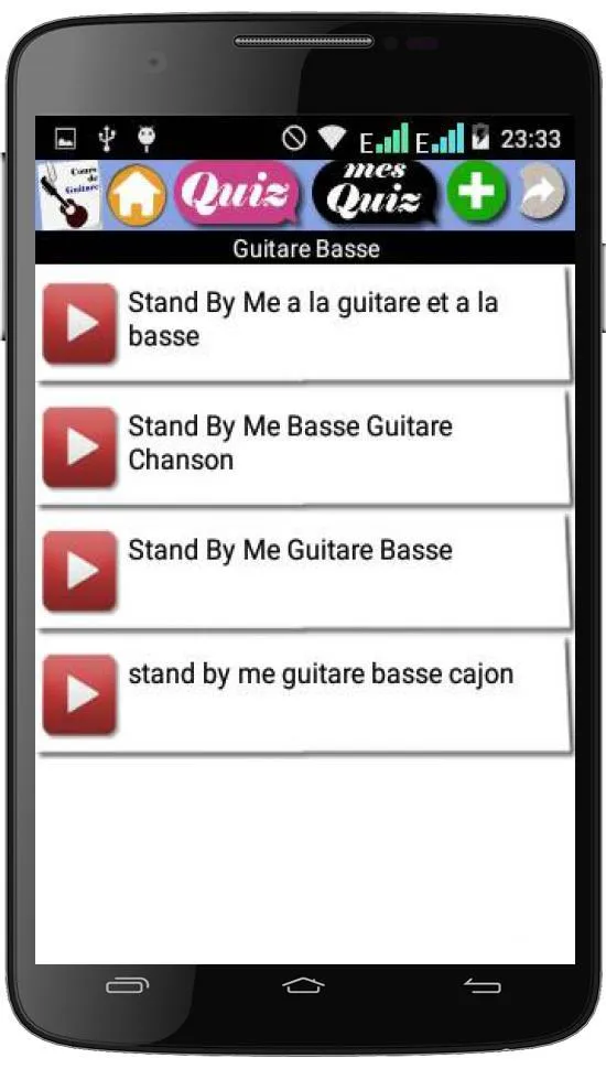 Cours de guitare | Indus Appstore | Screenshot