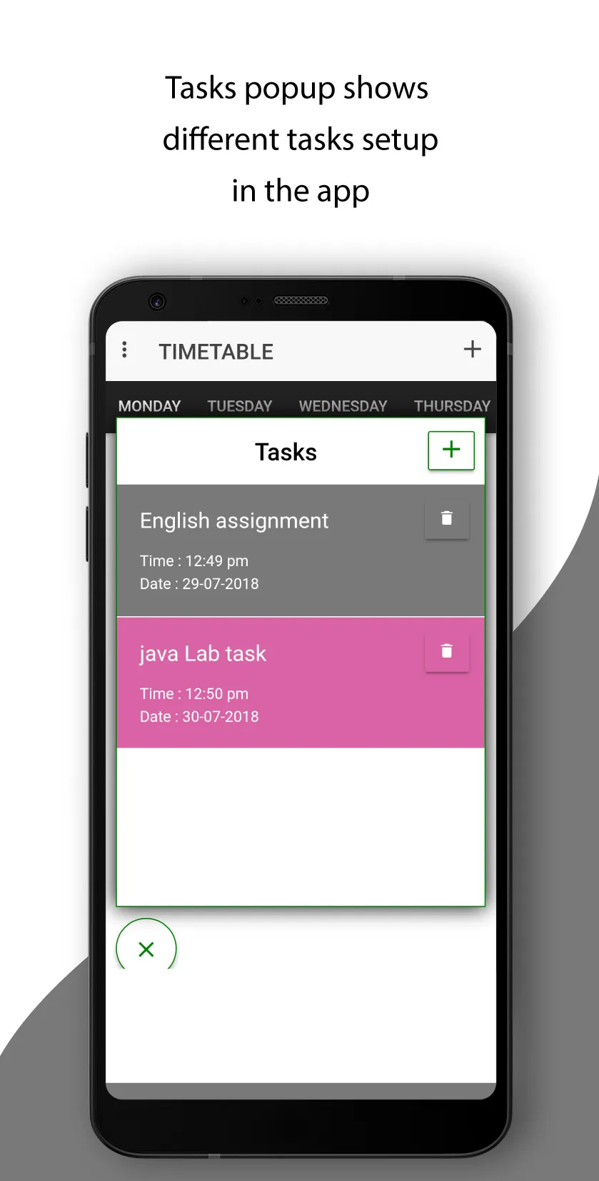 Time Table -  Schedule Maker | Indus Appstore | Screenshot