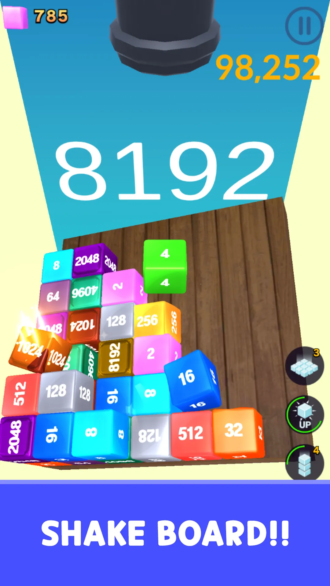 Jelly Cube Merge | Indus Appstore | Screenshot