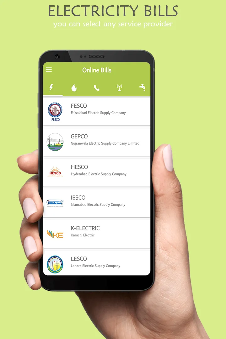 Online Bills | Indus Appstore | Screenshot