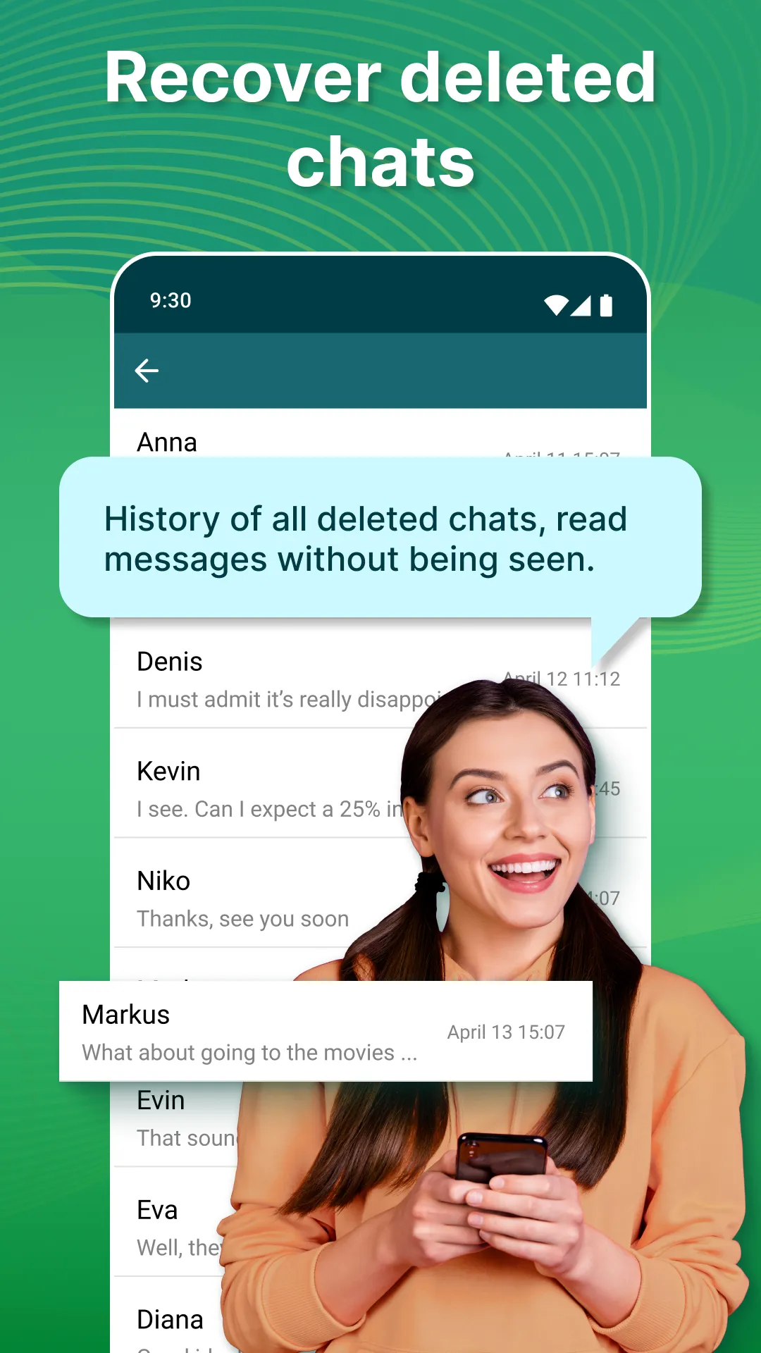 All Deleted Messages Recovery | Indus Appstore | Screenshot