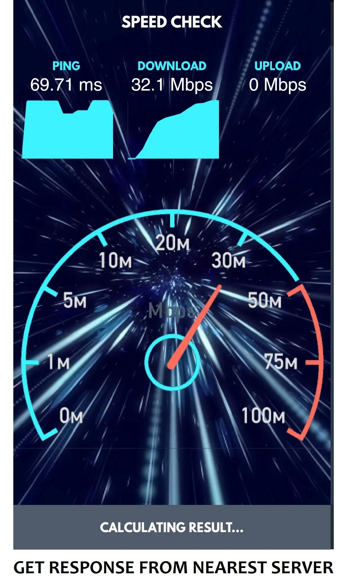 Speed Check -WiFi,4G, 3G, LTE, | Indus Appstore | Screenshot