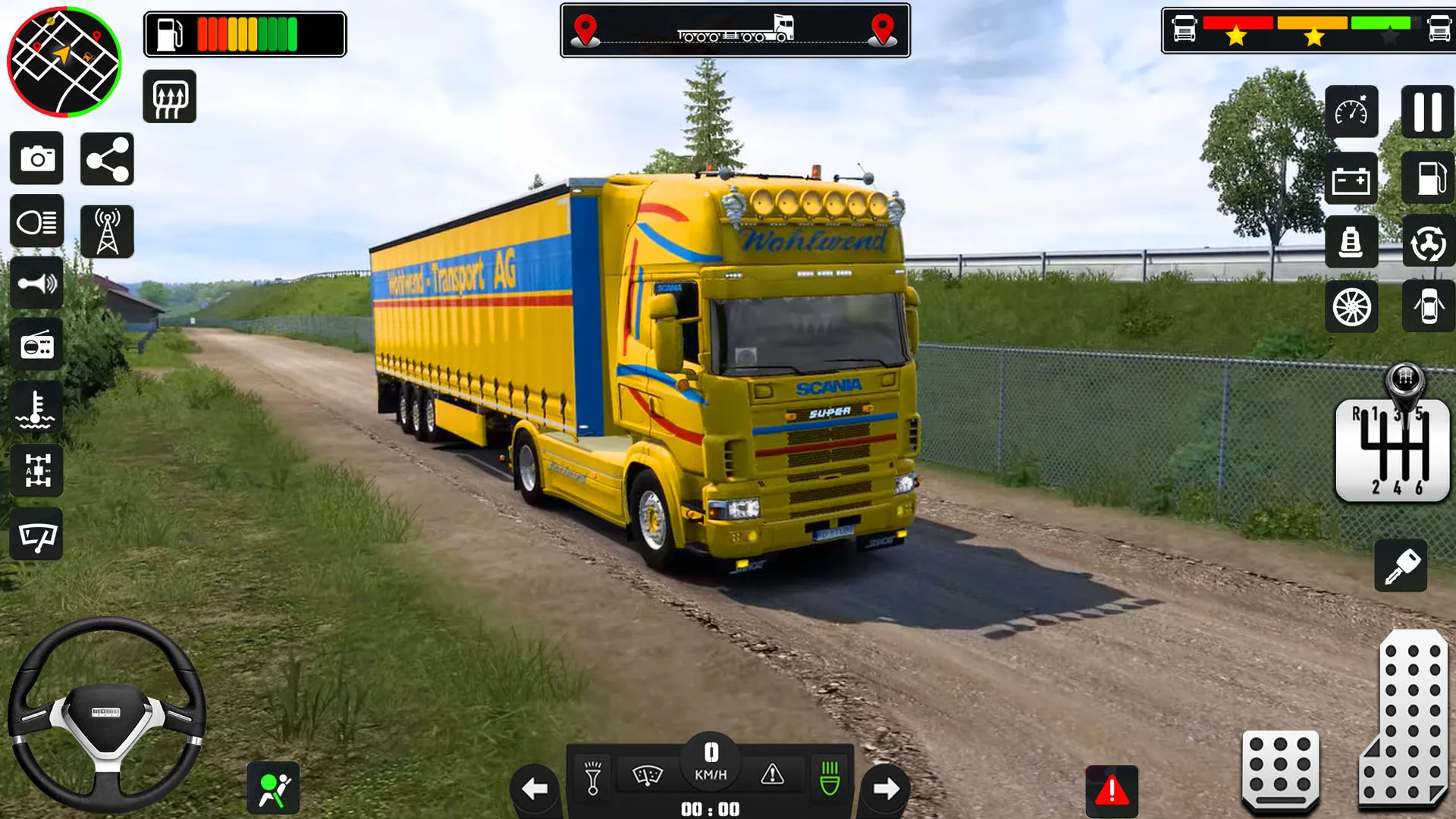 Euro Cargo Truck Simulator 3D | Indus Appstore | Screenshot