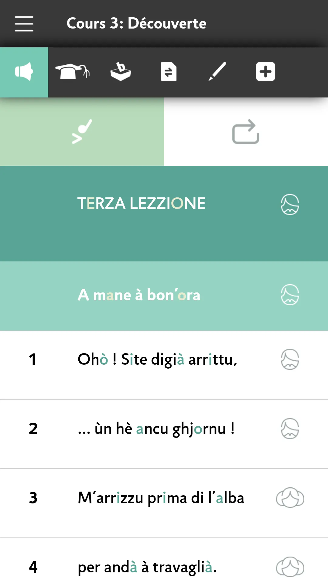 Apprendre Corse Assimil | Indus Appstore | Screenshot