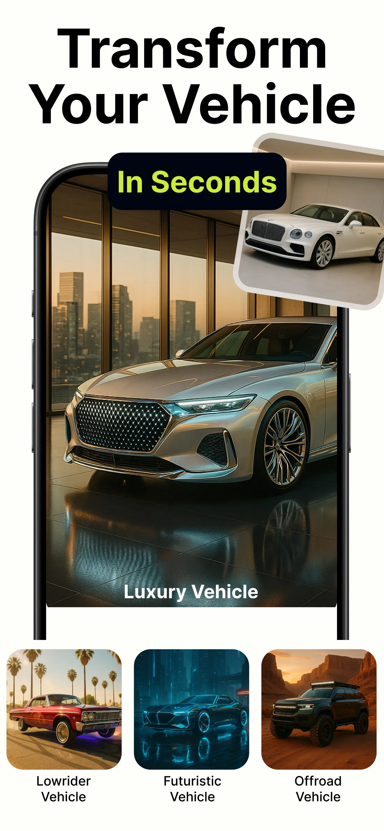 AI Car Designer Modify & Tune | Indus Appstore | Screenshot