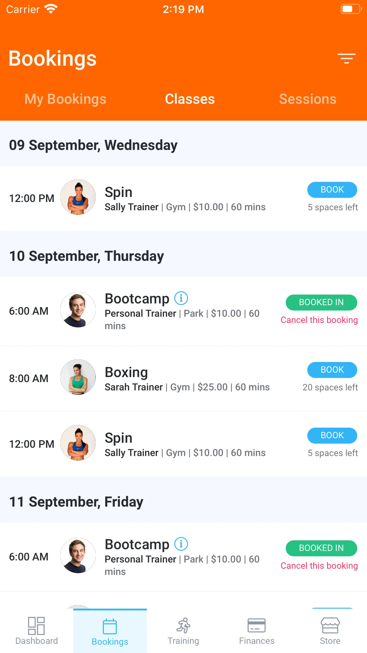 My Trainer Corporation | Indus Appstore | Screenshot